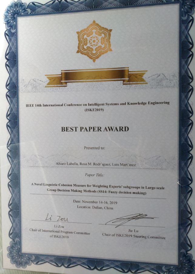 Best paper award
